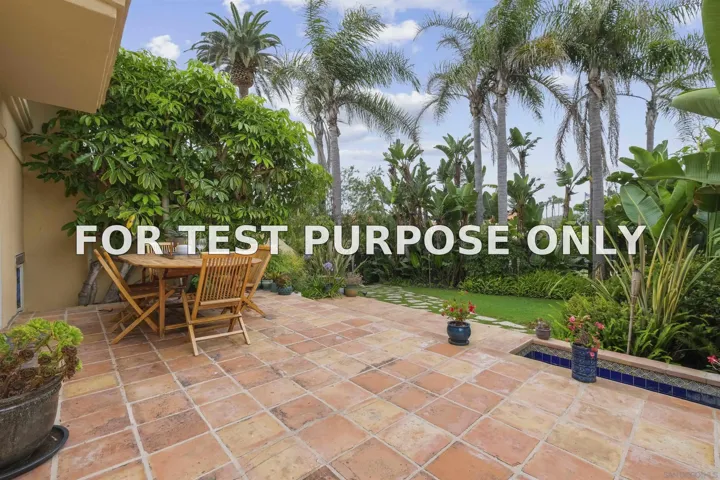 Demo/Test Data 1937 Paseo Dorado, La Jolla, CA 92037