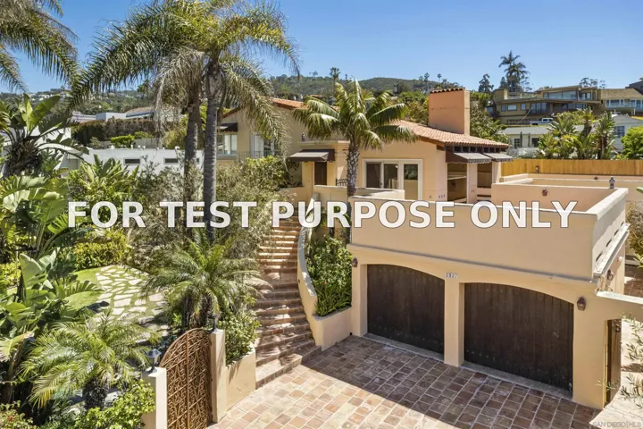 Demo/Test Data 1937 Paseo Dorado, La Jolla, CA 92037