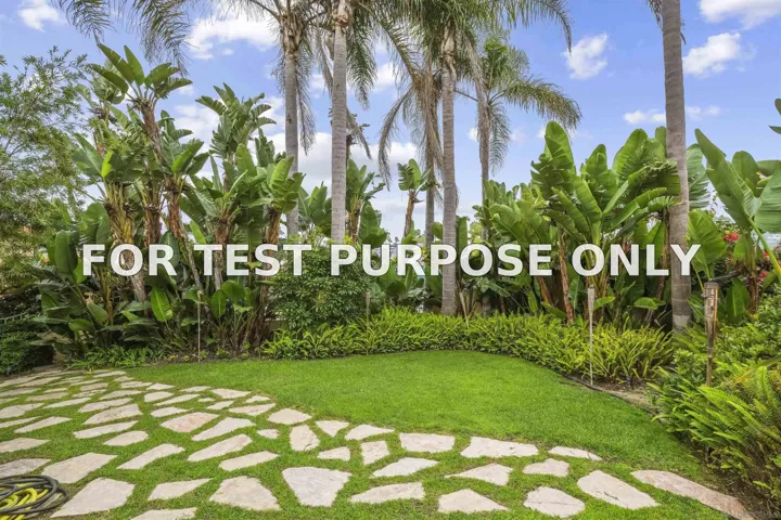 Demo/Test Data 1937 Paseo Dorado, La Jolla, CA 92037