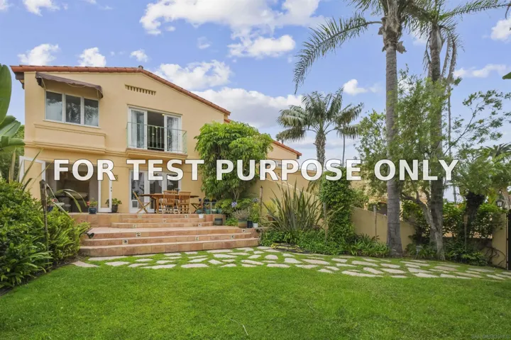 Demo/Test Data 1937 Paseo Dorado, La Jolla, CA 92037