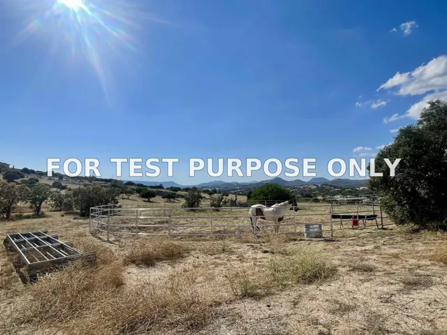 Demo/Test Data 1350 Calle Loreto, Campo, CA 91906