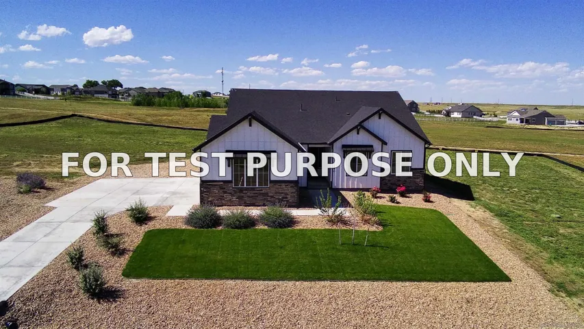 Demo/Test Data 2640 Branding Iron Drive, Severance, CO 88888