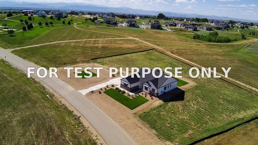 Demo/Test Data 2640 Branding Iron Drive, Severance, CO 88888