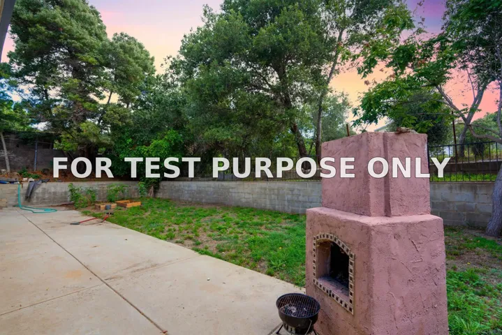 Demo/Test Data 1605 El Rancho Ln, Fallbrook, CA 92028