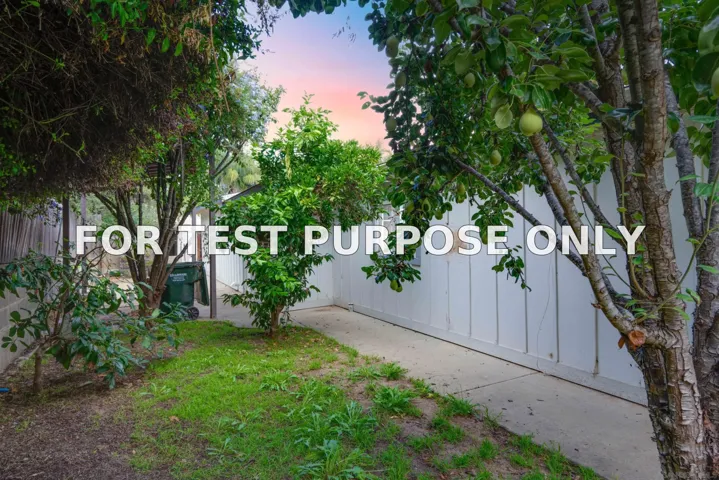 Demo/Test Data 1605 El Rancho Ln, Fallbrook, CA 92028