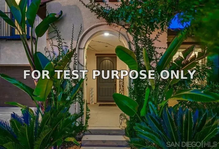 Demo/Test Data 31727 Sweetwater Circle, Temecula, CA 92591