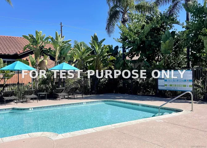 Demo/Test Data 101 S Spruce St Unit 228, Escondido, CA 92025