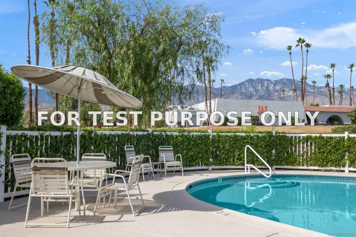 Demo/Test Data 68373 Calle Barcelona, Cathedral City, CA 92234