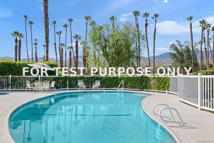 Demo/Test Data 68373 Calle Barcelona, Cathedral City, CA 92234
