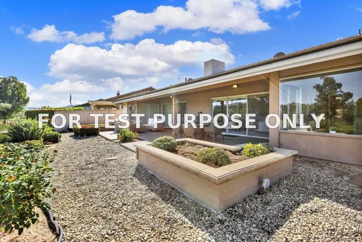 Demo/Test Data 12147 Bajada Rd, San Diego, CA 92128