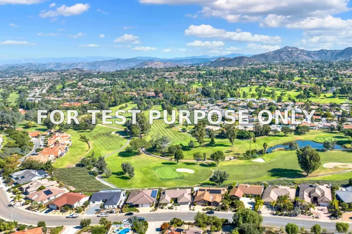 Demo/Test Data 12147 Bajada Rd, San Diego, CA 92128