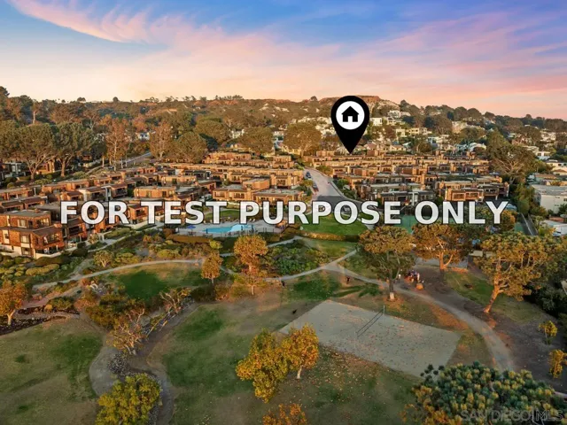 Demo/Test Data 12949 Caminito Del Canto, Del Mar, CA 92014