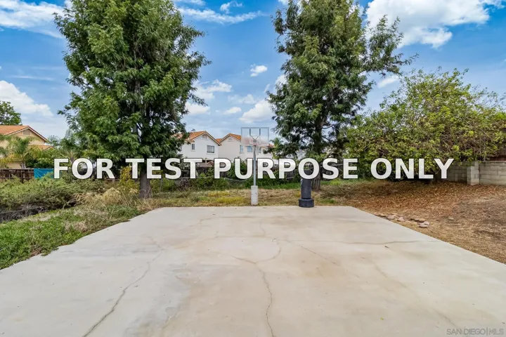 Demo/Test Data 6964 Mount Vernon Street, Lemon Grove, CA 91945