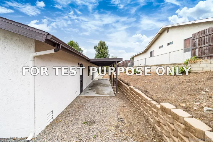 Demo/Test Data 6964 Mount Vernon Street, Lemon Grove, CA 91945