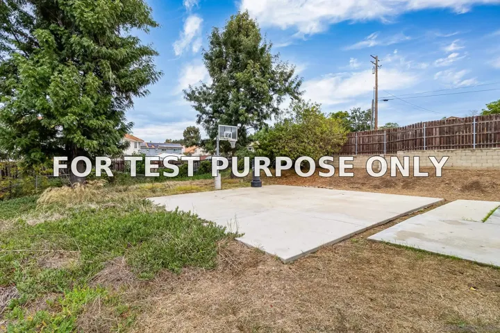 Demo/Test Data 6964 Mount Vernon Street, Lemon Grove, CA 91945
