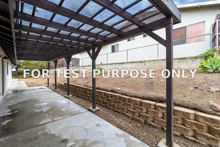Demo/Test Data 6964 Mount Vernon Street, Lemon Grove, CA 91945