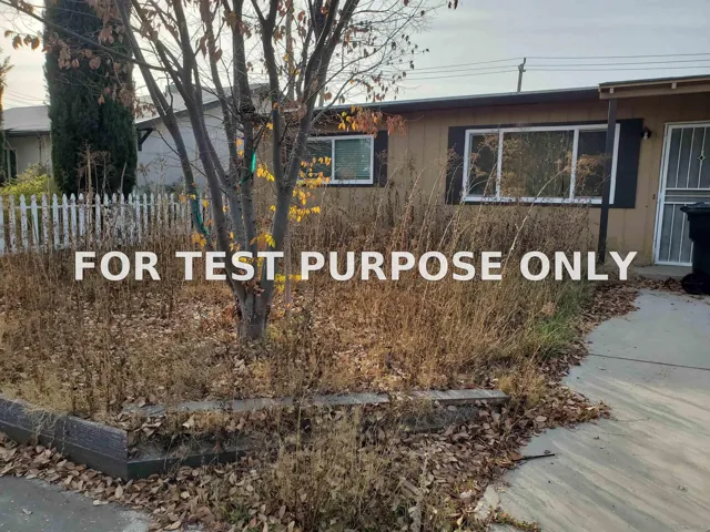 Demo/Test Data 417 Acacia Ave, Manteca, CA 95336