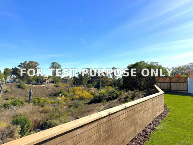 Demo/Test Data 3551 Pomeroy St, San Diego, CA 92123