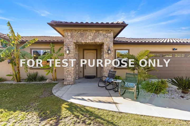 Demo/Test Data 31092 Rosebush Ln, Valley Center, CA 92082