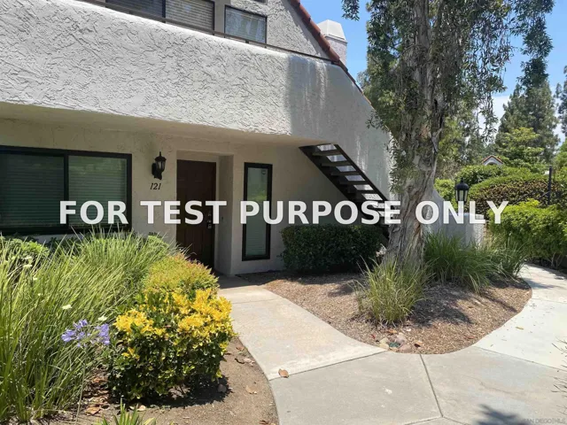 Demo/Test Data 11820 11820 Caminito Ronaldo Unit 121, San Diego, CA 92128
