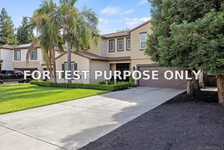Demo/Test Data 2415 Oak Grove Ct, Visalia, CA 93291