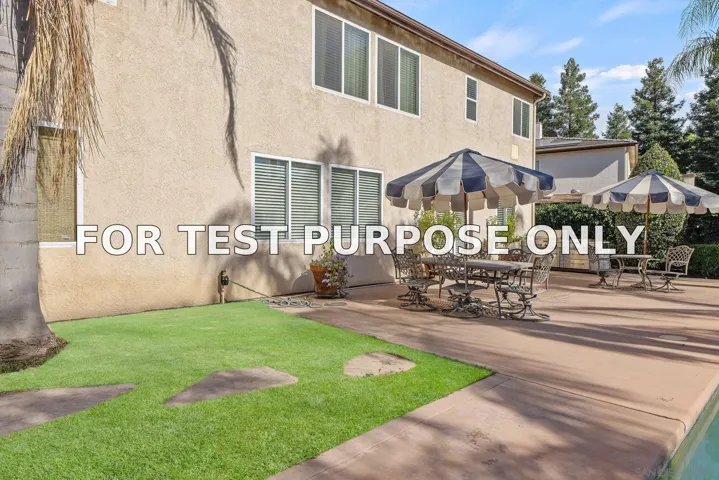 Demo/Test Data 2415 Oak Grove Ct, Visalia, CA 93291