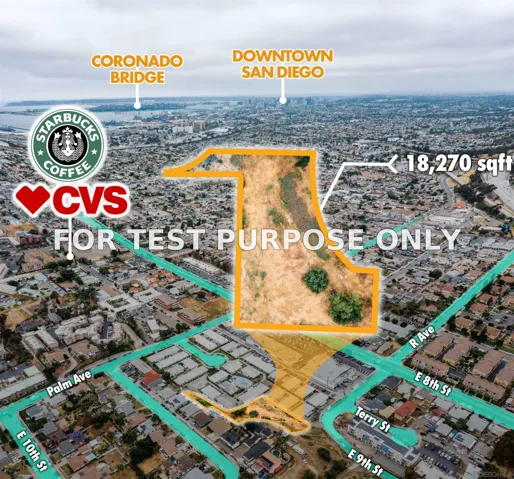 Demo/Test Data 1730 E 9th Street Unit 557-190-35-00, National City, CA 91950