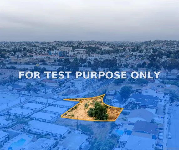 Demo/Test Data 1730 E 9th Street Unit 557-190-35-00, National City, CA 91950