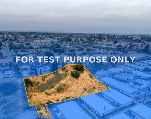 Demo/Test Data 1730 E 9th Street Unit 557-190-35-00, National City, CA 91950