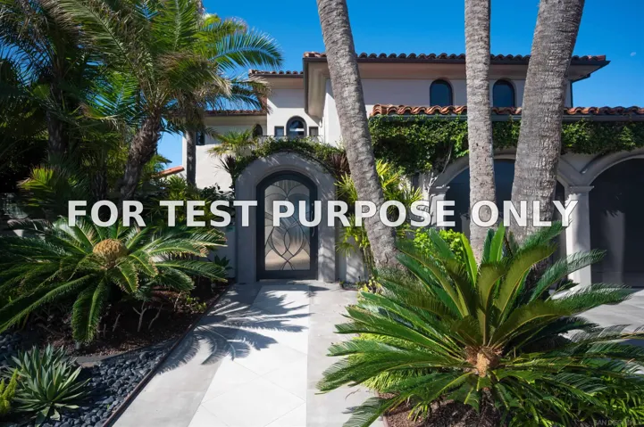 Demo/Test Data 5316 Calumet Avenue, La Jolla, CA 92037