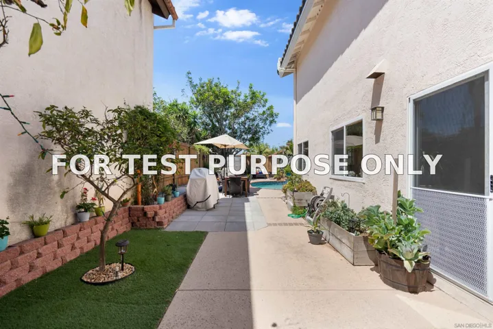Demo/Test Data 871 Blackwood Rd, Chula Vista, CA 91910