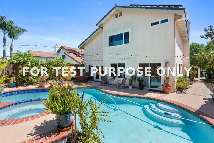 Demo/Test Data 871 Blackwood Rd, Chula Vista, CA 91910