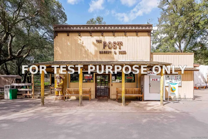 Demo/Test Data 17510 Lyons Creek Rd, Jamul, CA 91935