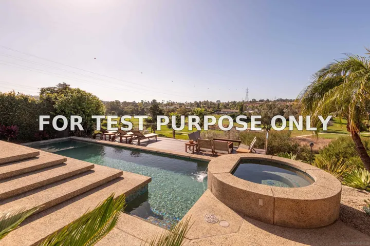 Demo/Test Data 7041 Almaden, Carlsbad, CA 92009