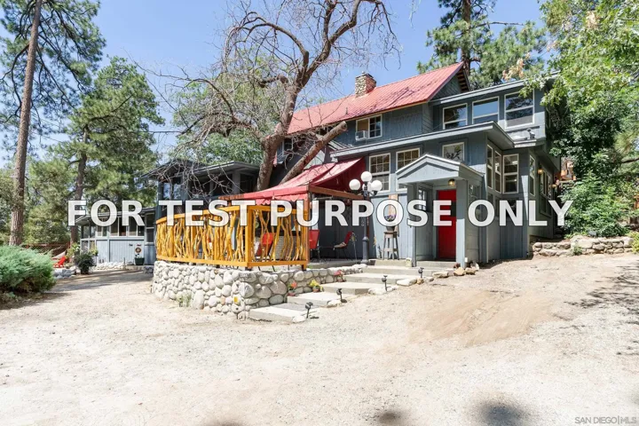 Demo/Test Data 25585 Alderwood St, Idyllwild, CA 92549