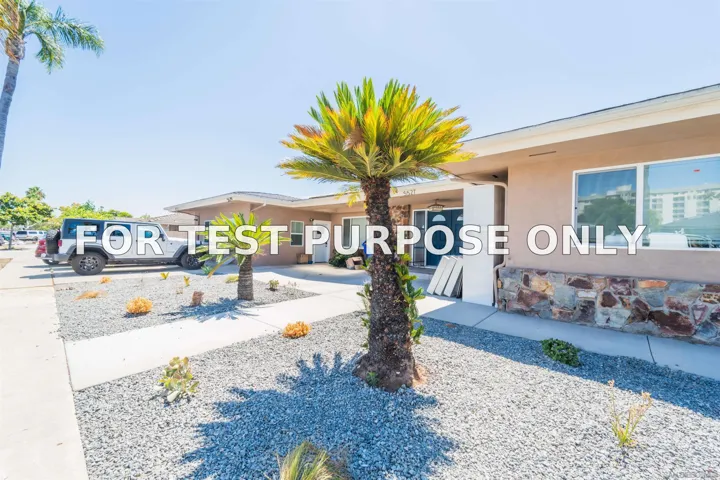 Demo/Test Data 5527 Dorothy Dr, San Diego, CA 92115