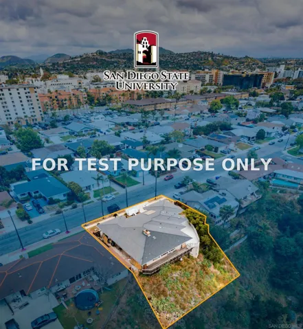 Demo/Test Data 5527 Dorothy Dr, San Diego, CA 92115