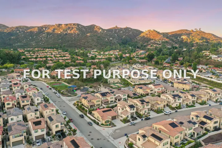 Demo/Test Data 1982 Copernicus Ct, Escondido, CA 92026