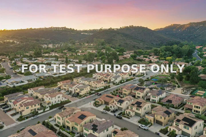 Demo/Test Data 1982 Copernicus Ct, Escondido, CA 92026