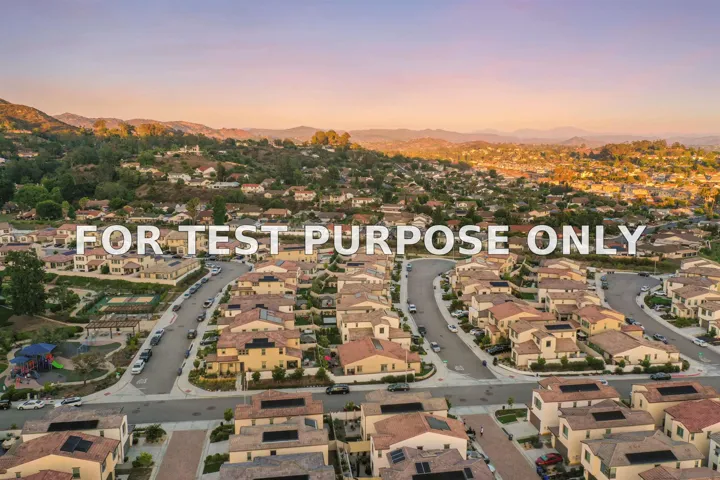 Demo/Test Data 1982 Copernicus Ct, Escondido, CA 92026