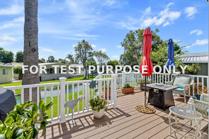 Demo/Test Data 7309 San Benito St. Unit 331, Carlsbad, CA 92011