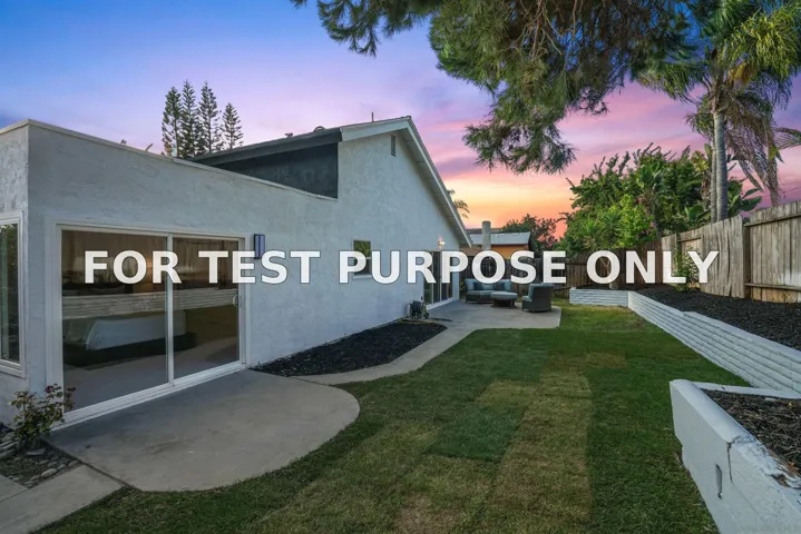 Demo/Test Data 113 Solace Ct, Encinitas, CA 92024