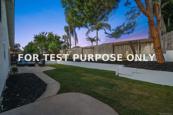 Demo/Test Data 113 Solace Ct, Encinitas, CA 92024
