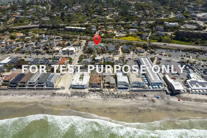 Demo/Test Data 1759 Coast Blvd, Del Mar, CA 92014