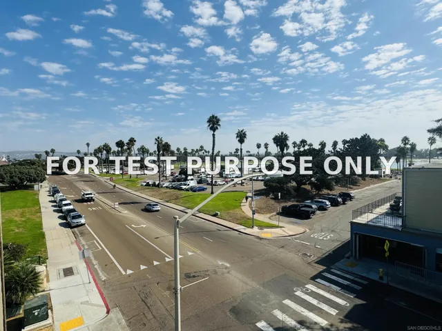 Demo/Test Data 2990 Mission Blvd. Unit #403, San Diego, CA 92109