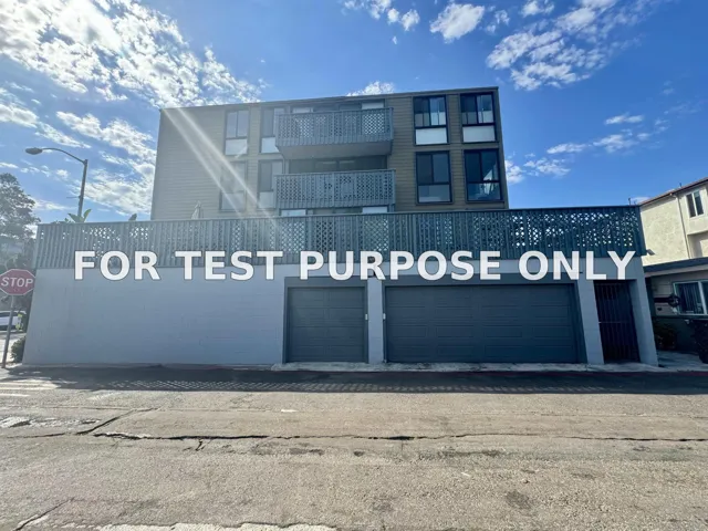 Demo/Test Data 2990 Mission Blvd. Unit #403, San Diego, CA 92109