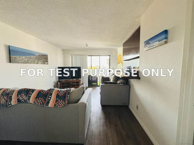 Demo/Test Data 2990 Mission Blvd. Unit #403, San Diego, CA 92109