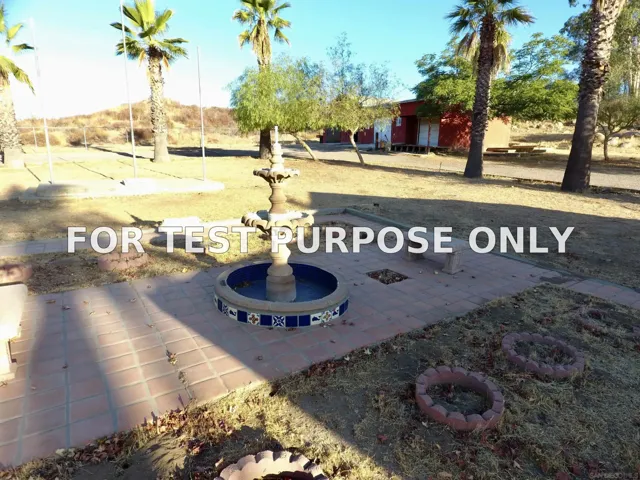 Demo/Test Data 626 Emery Rd, Tecate, CA 91980