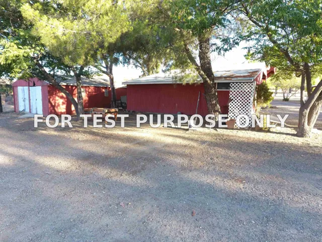 Demo/Test Data 626 Emery Rd, Tecate, CA 91980