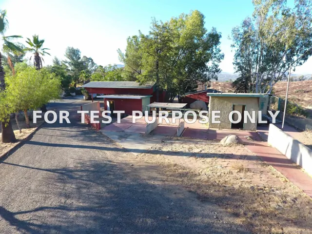 Demo/Test Data 626 Emery Rd, Tecate, CA 91980